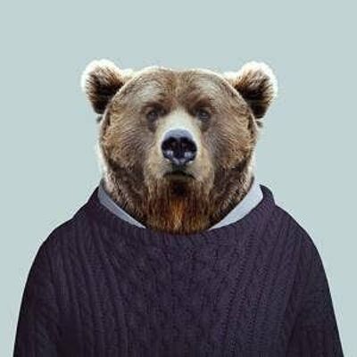 Grizzlybär__Unframed