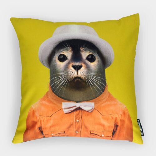 Harbour Seal Cushion