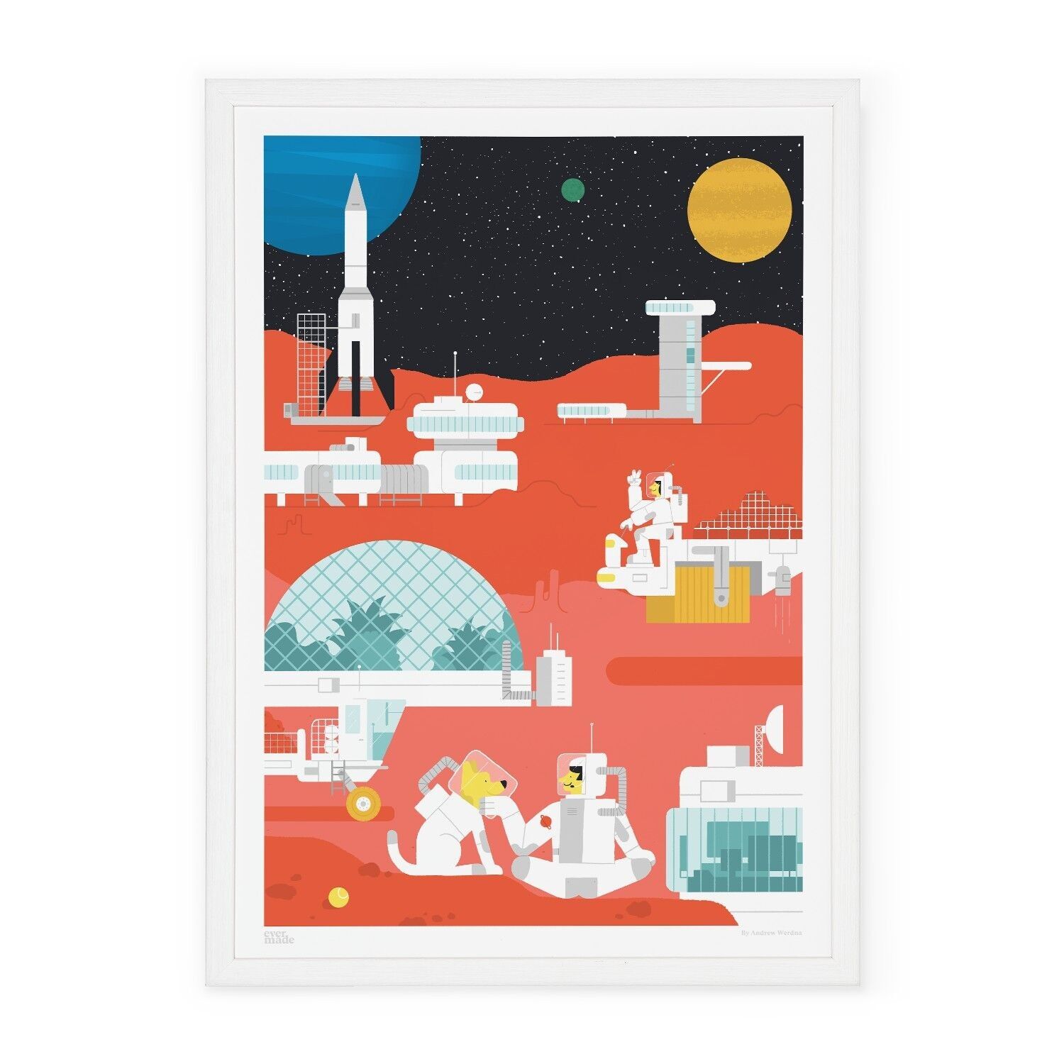 Vita su Marte__Unframed