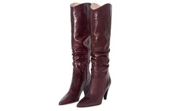 BOTTES HAUTES ISABEL BURGUNDY 1