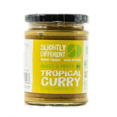 Salsa de curry tropical