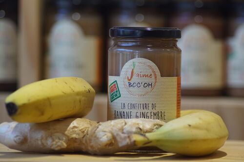 Confiture BANANE GINGEMBRE