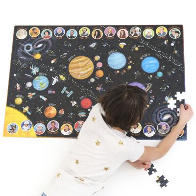 Suuuper Size Puzzle Sistema Solare 7+