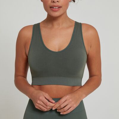 Tranquility Bamboo Bra, Olive Green