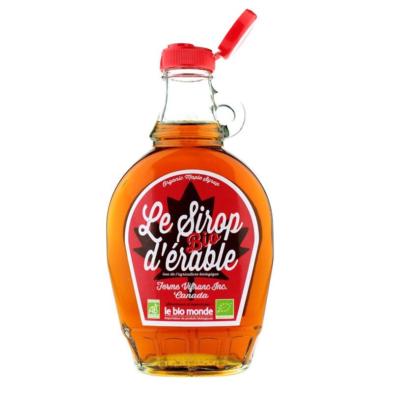 Sirop d'érable Bio du Canada - btl verre 250ml