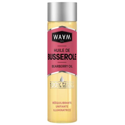 WAAM Cosmetics - Olio vegetale di uva ursina - 100% puro e naturale - Con macerazione a freddo - Olio antimacchia - 100ml