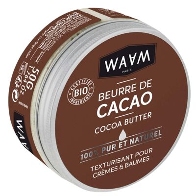 WAAM Cosmetics – Manteca de Cacao (pastillas) 50g