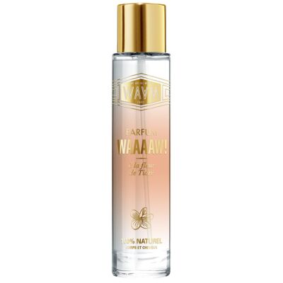 WAAM Cosméticos – Perfume ¡WAAAAW! – Perfume con flor de Tiaré – 99,9% origen natural – 100ml