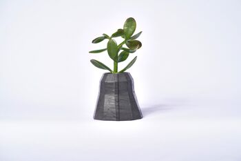 DARK VADOR - Pot à plante en béton Anthracite 3