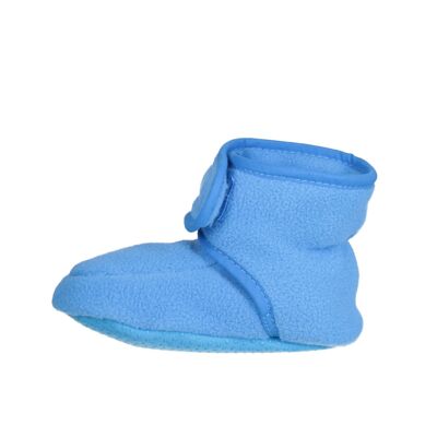 Fleece crawling shoes - aqua blue