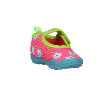 Aqua chaussures fleurs -rose 4