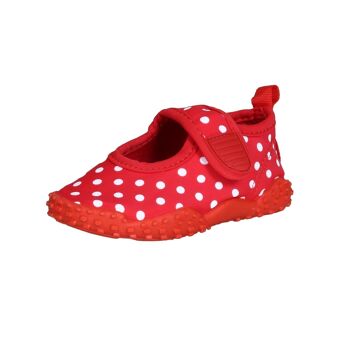 Aqua chaussures à pois - rouge 6