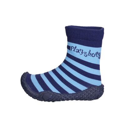 Aqua sock stripes navy / light blue