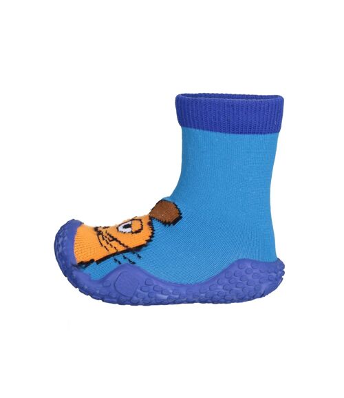 Aqua-Socke DIE MAUS -blau