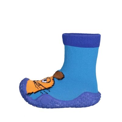 Aqua-Socke DIE MAUS -blau