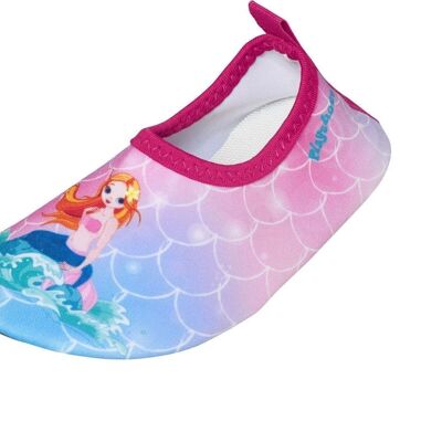 Mermaid barefoot shoe - pink
