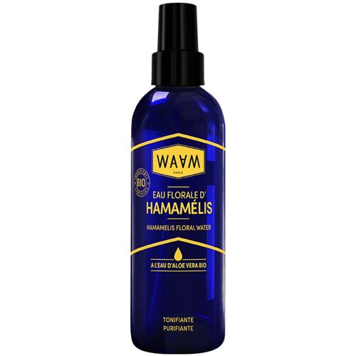 WAAM Cosmetics – Eau Florale d'Hamamélis – Tonifiante et Purifiante – 200ml