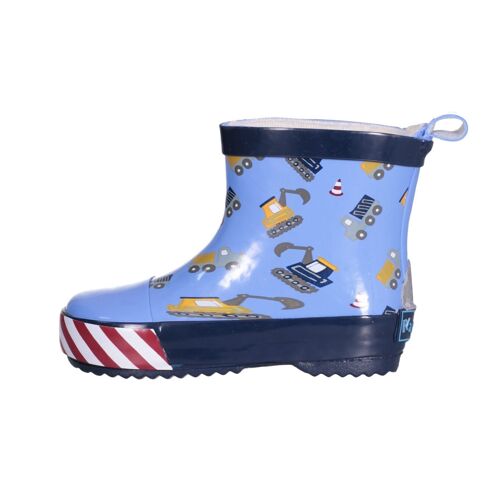 Gummistiefel Halbschaft Baustelle -bleu