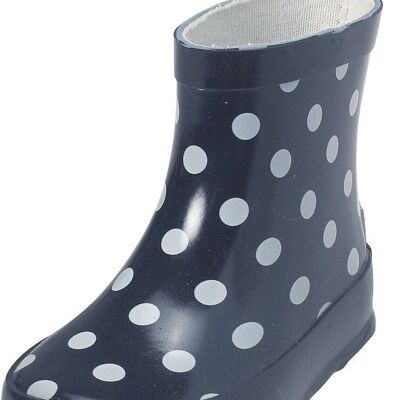 Wellington boots demi tige pointes -marine