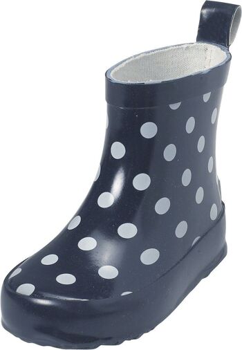 Wellington boots demi tige pointes -marine 2