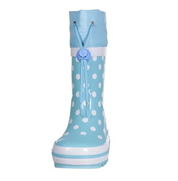 Bottes Wellington points -turquoise 5