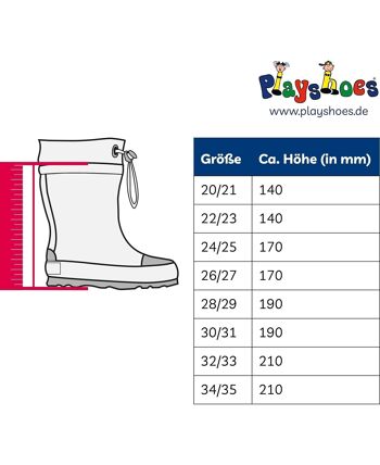 Bottes en caoutchouc vert uni 7