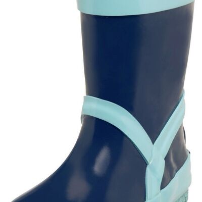 Wellington boots uni-marine / light blue