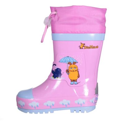 Mouse & Elephant Wellington boots - pink