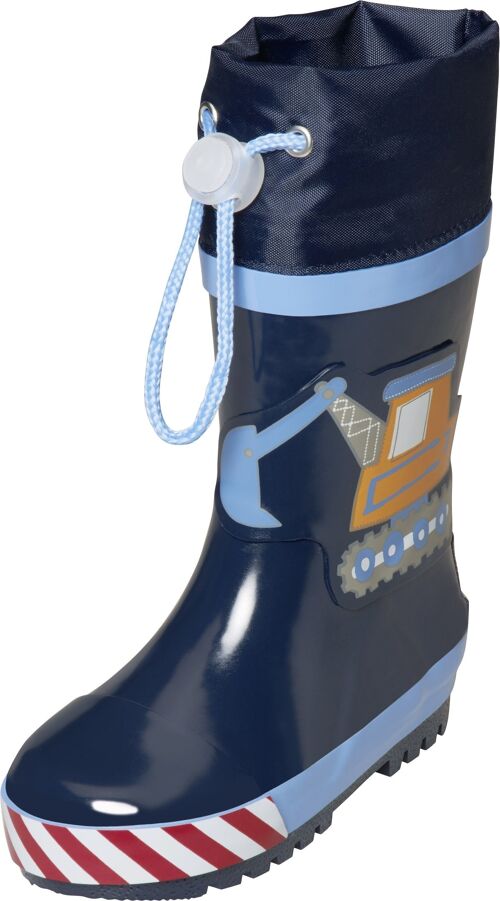 Gummistiefel Baustelle -bleu