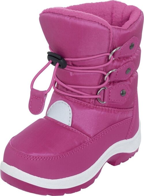 Winter-Bootie zum Schnüren -pink II