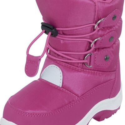 Winter-Bootie zum Schnüren -pink II