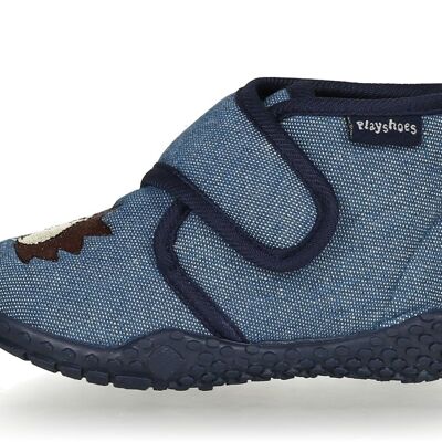 Hedgehog slippers - denim blue