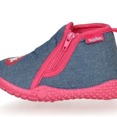 Pantuflas Unicornio - azul vaquero