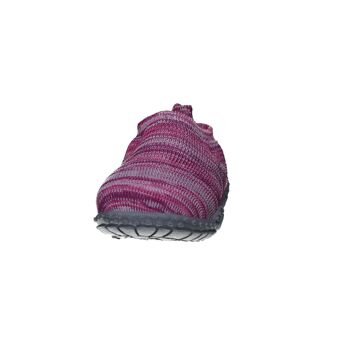 Chausson tricot -rose 5
