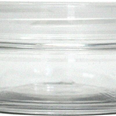 WAAM Cosmetics – Vaso da 100 ml + coperchio in plastica
