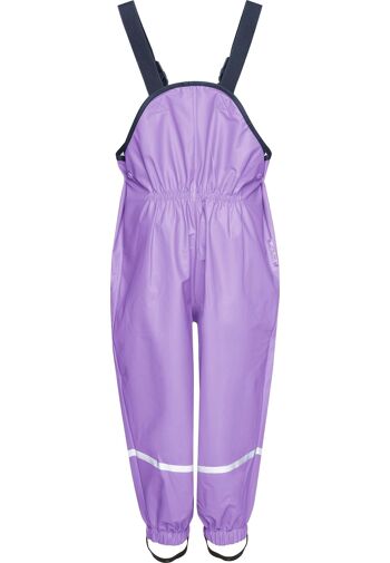 Salopette de pluie Basic - lilas 2