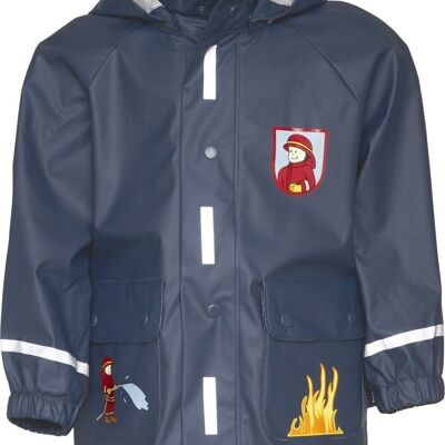 Regen-Mantel Feuerwehr -marine