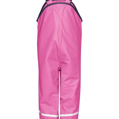 Fleece-Trägerhose -pink