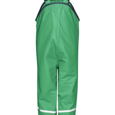 Fleece-Trägerhose -grün