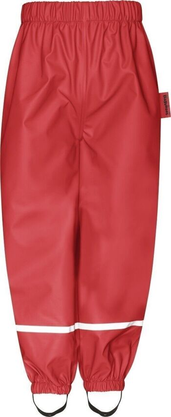 Pantalon de pluie polaire - rouge