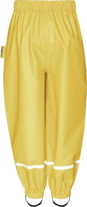 Pantalon de pluie polaire - jaune 2