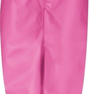 Fleece rain pants -pink