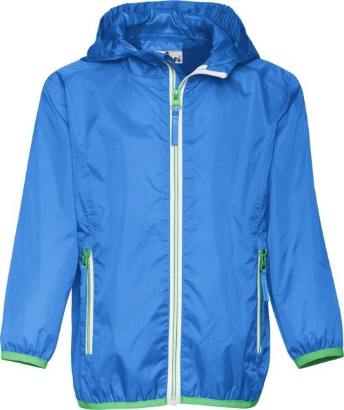 Regenjacke faltbar -blau