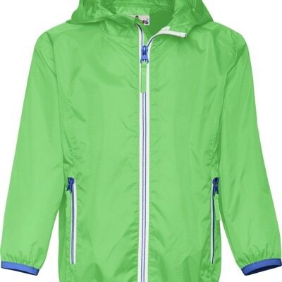 Rain jacket foldable - green