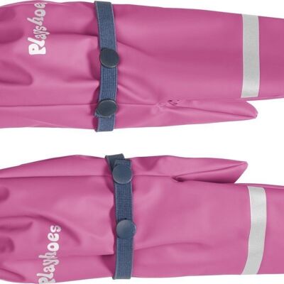 Mud glove with fleece lining -pink