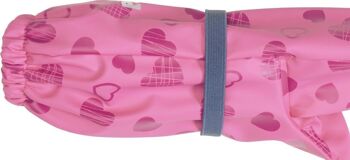 Gants boue avec doublure polaire coeurs -rose 3