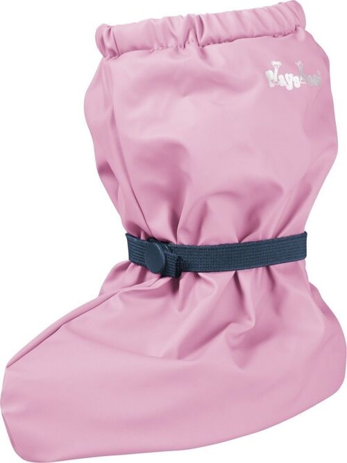 Regenfüßlinge mit Fleece-Futter -rosa