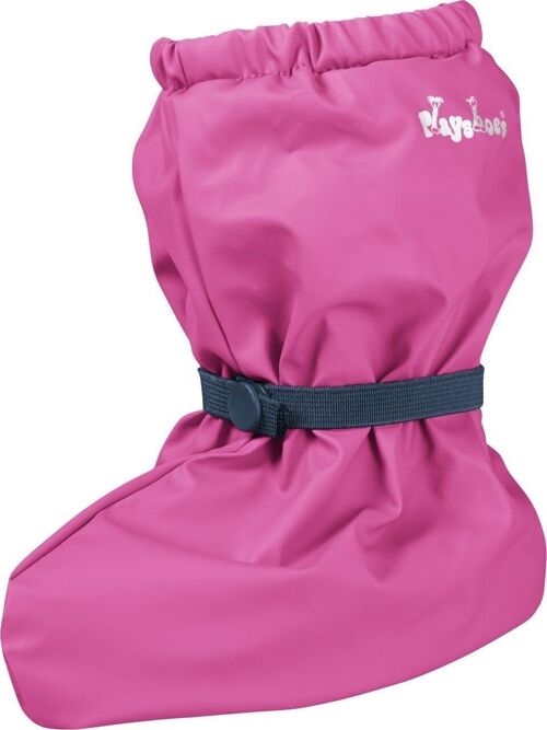 Regenfüßlinge mit Fleece-Futter -pink