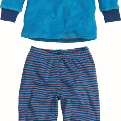 Pijama de felpa cuerpo de bomberos - azul