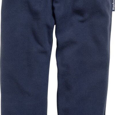 Pantaloni in pile - blu scuro